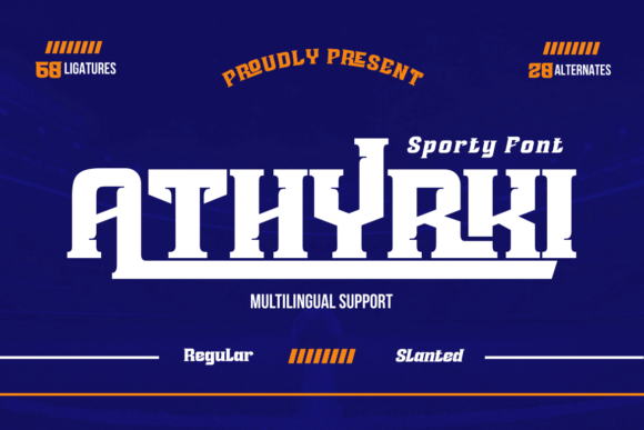 Athyrki: A Bold Serif Font for Modern Branding