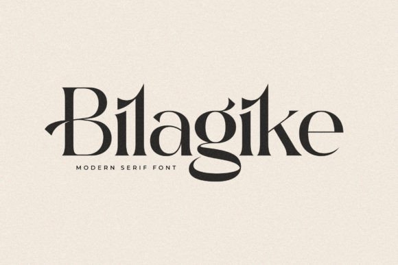 Bilagike: A Serif Font for Timeless Editorial Design