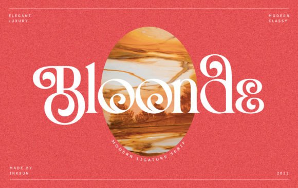 Bloonde: A Modern Serif Font for Thoughtful Editorial Design