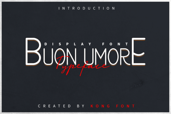 Buon Umore: A Handwritten Font for Professional Branding