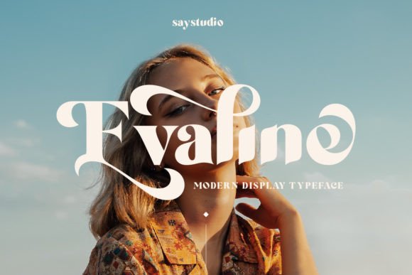Evaline: A Modern Serif Font for Editorial Elegance