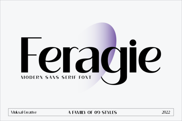 Feragie: A Modern Font That Boosts Brand Identity