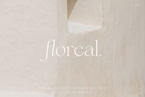 Floreal Serif Font for Modern Campaigns