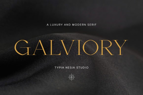 Galviory – A Serif Font for Modern Branding and Digital Campaigns