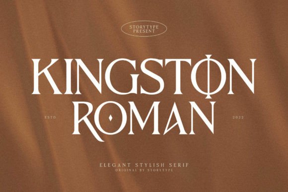 Kingston Roman: A Serif Font with Timeless Charm