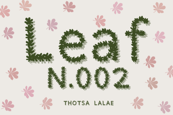 Leaf N.002: A Nature-Inspired Font for Web Design