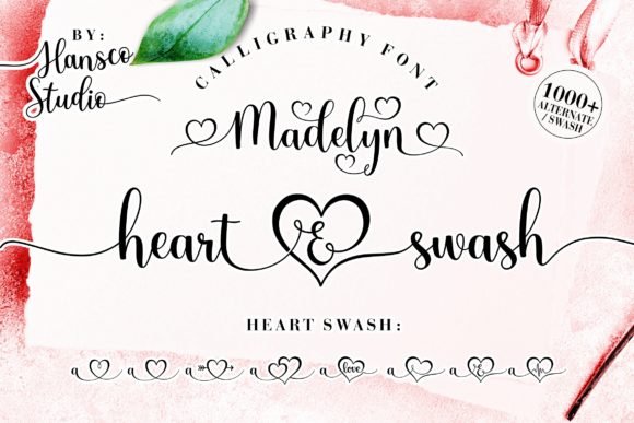 Madelyn Heart: A Font That Elevates Brand Identity