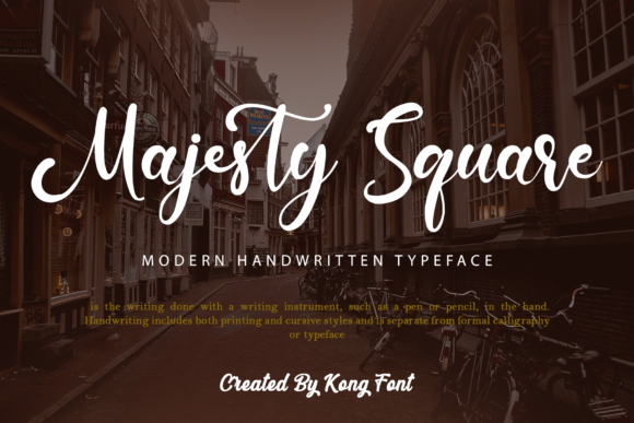 Majesty Square: A Playful Script Font for Modern Branding