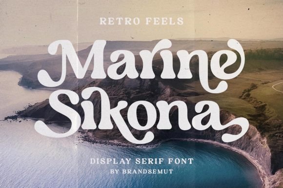 Marine Sikona: A Modern Serif Font for Bold Campaigns