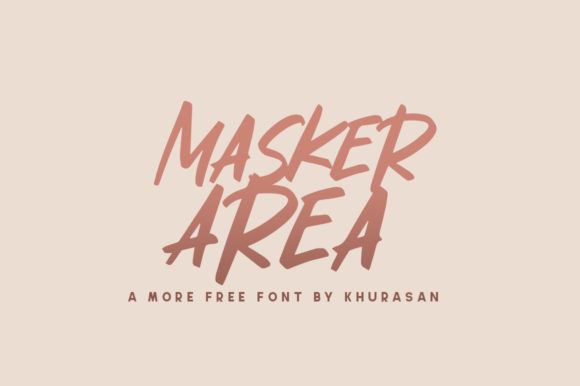 Masker Area: A Modern Font for Polished Branding