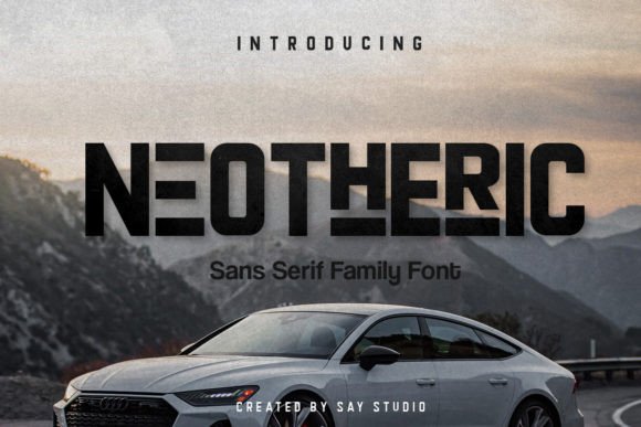 Neotheric: A Modern Sans Serif for Editorial Design