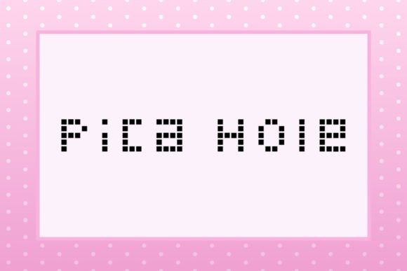 Pica Hole: A Modern Typeface for Editorial Elegance