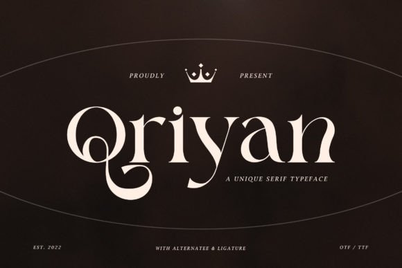 Qriyan: A Serif Font That Elevates Your Brand