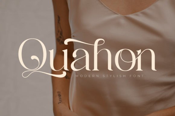 Quahon: A Serif Font for Timeless Branding