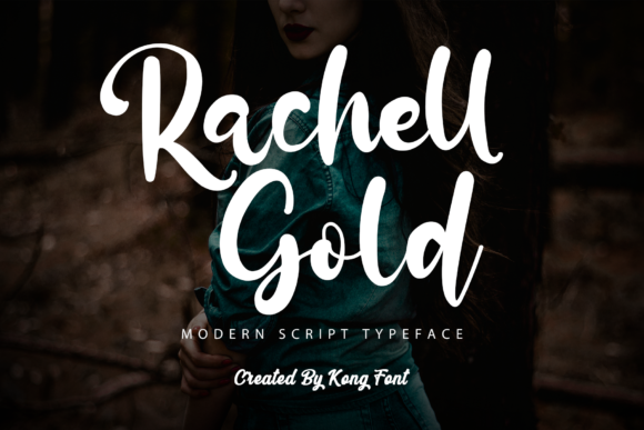 Rachell Gold: A Playful Script Font for Modern Campaigns