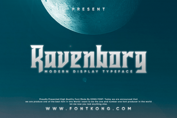 Ravenborg Font for Modern Web Design