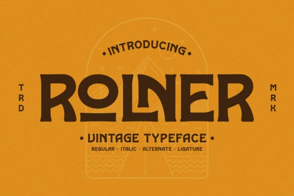 Rolner: A Serif Font for Timeless Editorial Design
