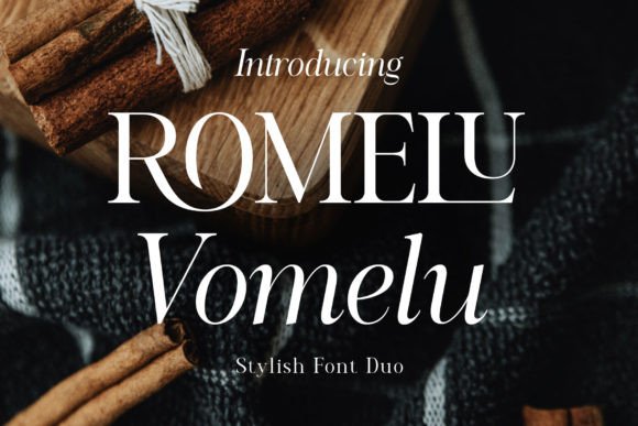 Romelu Vomelu: A Modern Serif Font for Brand Campaigns