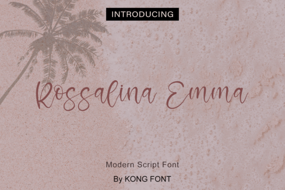 Rossalina Emma Font for Modern Marketing