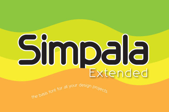 Simpala Extended: The Modern Font That Elevates Your Campaigns