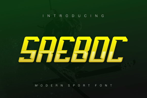 Sreboc: A Bold Sans Serif Font for Editorial Design