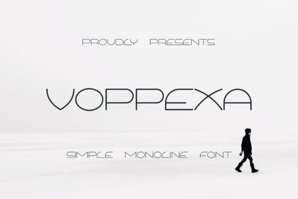 Voppexa: A Modern Sans Serif Font for Craft Creations