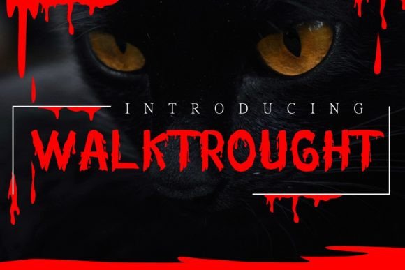 Walktrought: A Spooky Font That Boosts Brand Identity