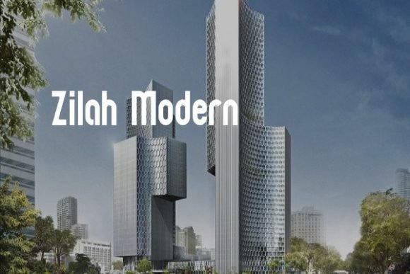Zilah Modern: A Display Font for Editorial Elegance
