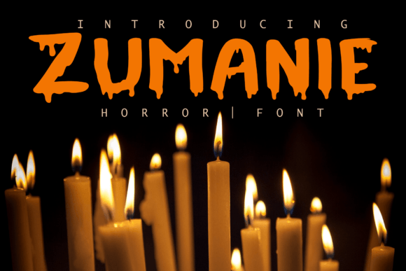 Zumanie: A Modern Font for Branding with a Touch of Eerie Charm